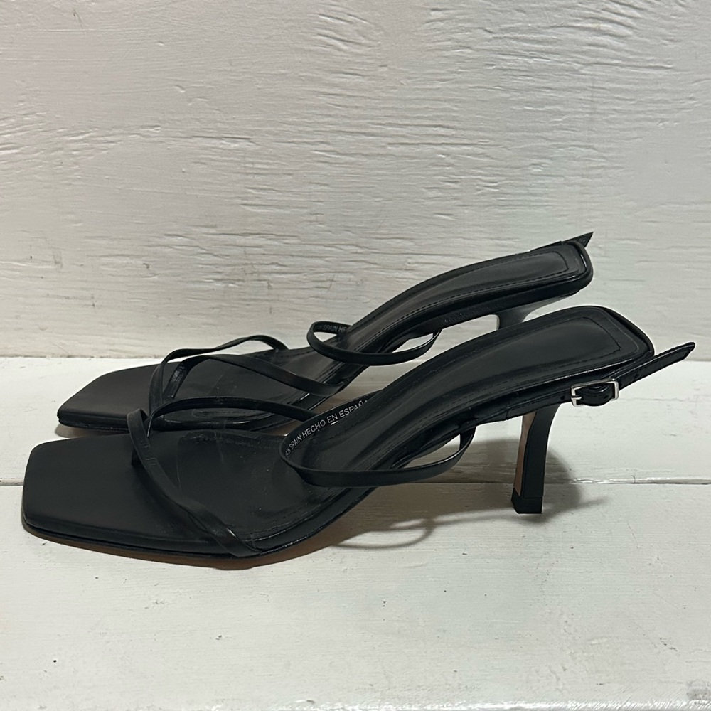 Black Strappy Zara Sandals